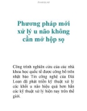 Phương pháp mới xử lý u não không cần mở hộp sọ