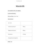 MAALOX