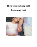 Hiện tượng chóng mặt khi mang thai