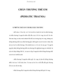 CHẤN THƯƠNG TRẺ EM (PEDIATIC TRAUMA)