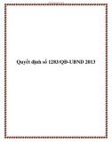 Quyết định số 1283/QĐ-UBND 2013