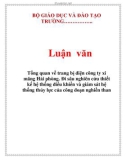 Luận văn: Tổng quan về trang bị điện công ty xi măng Hải phòng. Đi sâu nghiên cứu thiết kế hệ thống điều khiển và giám sát hệ thống thủy lực của công đoạn nghiền than