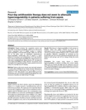 Báo cáo khoa học: Four-day antithrombin therapy does not seem to attenuate hypercoagulability in patients suffering from sepsis