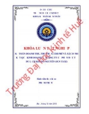 Khóa luận tốt nghiệp Kế toán-Kiểm toán: Kế toán doanh thu, thu nhập, chi phí và xác định kết quả kinh doanh tại công ty cổ phần Đầu tư Du lịch Khang Nguyên