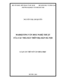 Luận án Tiến sĩ Văn hóa học: Marketing văn hoá nghệ thuật của các nhà hát trên địa bàn Hà Nội