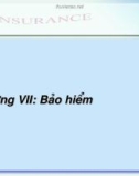 BẢO HIỂM - TÁC DỤNG CỦA BẢO HIỂM ĐỐI VỚI DOANH NGHIỆP