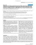 Báo cáo khoa học: Reduction of nosocomial pneumonia after major burns by trace element