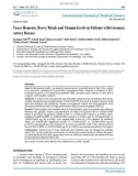 Báo cáo y học: Trace Elements, Heavy Metals and Vitamin Levels in Patients with Coronary Artery Diseas