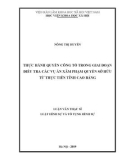 Luận văn Thạc sĩ Luật hình sự và Tố tụng hình sự: Thực hành quyền công tố trong giai đoạn điều tra các vụ án xâm phạm quyền sở hữu từ thực tiễn tỉnh Cao Bằng