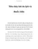 Tiêu chảy khi du lịch và thuốc chữa