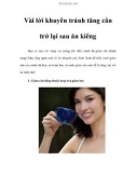 Vài lời khuyên tránh tăng cân trở lại sau ăn kiêng