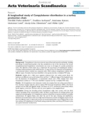 Báo cáo khoa học: A longitudinal study of Campylobacter distribution in a turkey production chai