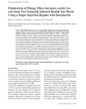 Báo cáo khoa học: Elimination of Mange Mites Sarcoptes scabiei var. suis from Two Naturally Infested Danish Sow Herds Using a Single Injection Regime with Doramectin