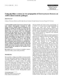 Báo cáo khoa học: Using pig biliary system, in vivo propagation of Enterocytozoon bieneusi, an AIDS-related zoonotic pathogen