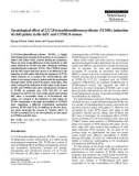 Báo cáo khoa học: Teratological effect of 2,3,7,8-tetrachlorodibenzo-p-dioxin (TCDD): induction of cleft palate in the ddY and C57BL/6 mouse