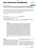 Báo cáo khoa học: Joint axes of rotation and body segment parameters of pig limbs