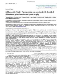 Báo cáo y học: Grb2-associated binder 1 polymorphism was associated with the risk of Helicobactor pylori infection and gastric atrophy