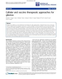 Báo cáo hóa học: Abstract Despite new additions to the standard of care therapy for high grade primary malignant brain tumors, the prognosis for patients with this disease is still poor.