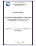 Tóm tắt luận văn Thạc sĩ Quản trị kinh doanh: Đo lường trải nghiệm khách hàng cá nhân sử dụng dịch vụ Mobile banking tại Ngân hàng TMCP Công thương Việt Nam - chi nhánh Đà Nẵng