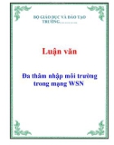 Luận văn: Đa thâm nhập môi trường trong mạng WSN