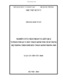 Luận án Tiến sĩ Y học: Nghiên cứu chẩn đoán và kết quả vi phẫu thuật u dây thần kinh VIII có sử dụng hệ thống theo dõi dây thần kinh trong mổ