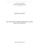 Luận văn Thạc sĩ Toán học: Đa thức hoán vị được Modulo lũy thừa một số nguyên tố