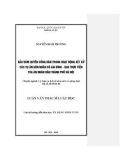 Luận văn Thạc sĩ Luật học: Bảo đảm quyền công dân trong hoạt động xét xử các vụ án hôn nhân và gia đình - Qua thực tiễn TAND thành phố Hà Nội