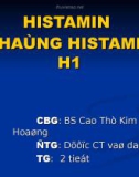 HISTAMIN KHÁNG HISTAMIN- H1