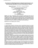 Báo cáo nghiên cứu khoa học Development of Modeling System to Simulate Hydrodynamic and Environmental Quantities in the Hai Phong Estuary, Vietnam 