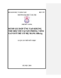 Luận án Tiến sĩ Y học: Đánh giá đáp ứng tạo kháng thể sau tiêm phòng vắcxin viêm gan B ở trẻ có mẹ mang HBsAg