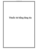 Thuốc từ bằng lăng tía