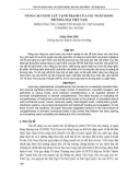 Báo cáo nghiên cứu khoa học: NÂNG CAO NĂNG LỰC CẠNH TRANH CỦA CÁC NGÂN HÀNG THƯƠNG MẠI VIỆT NAM