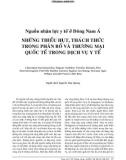 Nguồn nhân lực y tế ở Đông Nam Á: Những thiếu hụt, thách thức trong phân bố và thương mại quốc tế trong dịch vụ y tế