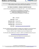 báo cáo hóa học: Car indoor air pollution - analysis of potential sources Journal of Occupational Medicine and Toxicology 2011, 6: 33 doi: 10.1186/1745-6673-6-33