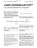 Báo cáo Y học: The structures of the lipooligosaccharide and capsule polysaccharide of Campylobacter jejuni genome sequenced strain NCTC 11168