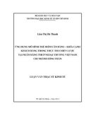 Luận văn Thạc sĩ Kinh tế: Ứng dụng mô hình thẻ điểm cân bằng – khía cạnh khách hàng trong thực thi chiến lược tại Ngân hàng TMCP Ngoại thương Việt Nam – Chi nhánh Sóng Thần