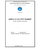 Khóa luận tốt nghiệp ngành Tài chính - Ngân hàng: Một số biện pháp cải thiện tình hình tài chính tại Công ty TNHH vận tải và dịch vụ thương mại Quang Doanh