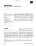 Báo cáo khoa học: Poly(ADP-ribose) The most elaborate metabolite of NAD+ Alexander Burkle