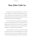 Thực Phẩm Chiếu Xạ