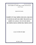 Luận án Tiến sĩ Y học: Nghiên cứu đặc điểm lâm sàng, Xquang và đánh giá kết quả điều trị lệch lạc khớp cắn Angle có cắn sâu bằng hệ thống máng chỉnh nha trong suốt