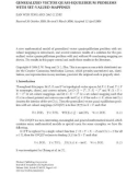 Báo cáo hóa học: GENERALIZED VECTOR QUASI-EQUILIBRIUM PROBLEMS WITH SET-VALUED MAPPINGS