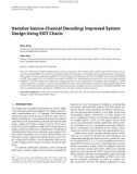 Báo cáo hóa học: Iterative Source-Channel Decoding: Improved System Design Using EXIT Charts