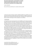 Báo cáo hóa học: PICARD ITERATION CONVERGES FASTER THAN MANN ITERATION FOR A CLASS OF QUASI-CONTRACTIVE OPERATORS