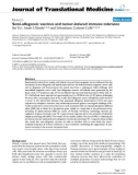 báo cáo hóa học: Semi-allogeneic vaccines and tumor-induced immune tolerance