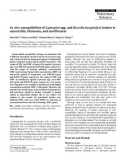 Báo cáo khoa học: In vitro susceptibilities of Leptospira spp. and Borrelia burgdorferi isolates to amoxicillin, tilmicosin, and enrofloxacin