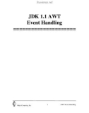 JDK 1.1 AWT Event Handling