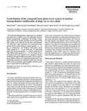 Báo cáo khoa học: Contribution of the xenograft bone plate-screw system in lumbar transpedicular stabilization of dogs: an in-vitro study