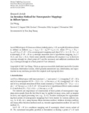 Báo cáo hóa học: Research Article Iteration Scheme with Perturbed Mapping for Common Fixed Points of a Finite Family of Nonexpansive Mappings