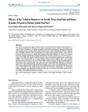 Báo cáo y học: Efficacy of the Valsalva Maneuver on Needle Projection Pain and Hemodynamic Responses During Spinal Puncture