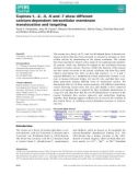 Báo cáo khoa học: Copines-1, -2, -3, -6 and -7 show different calcium-dependent intracellular membrane translocation and targeting